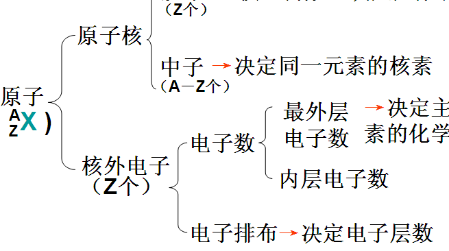 化学:期中复习一《专题1 微观结构与物质的多